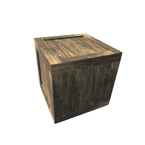 medium wooden box